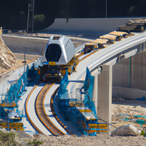 עבודות הקמה של פרויקט הרחבת הרכבת הקלה בירושלים